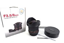 Samyang 8mm F3.5 UMC Fisheye CS II (Canon EF) - Rivenditore