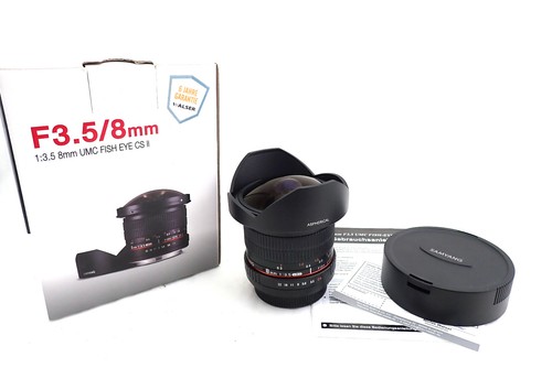 Samyang 8mm umc fisheye - 8mm,