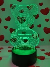 Lampada 3D ORSETTO  Led