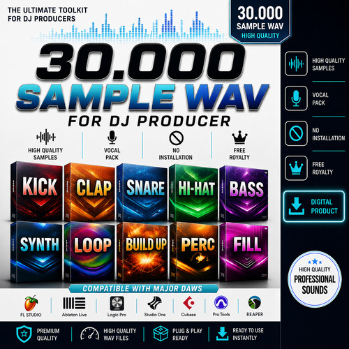 000 sample wav dj - 30.000,