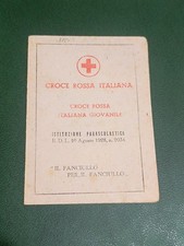 Tessera Croce Rossa Italiana