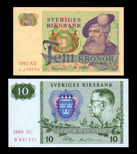 Svezia set corone - 5,,