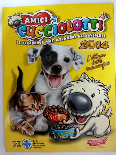 Album vuoto amici cucciolotti - amici,