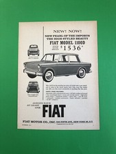 1963 1964 FIAT 1100 D ORIGINAL