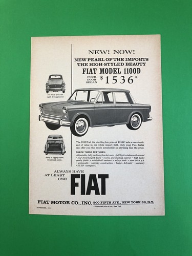 1963 1964 fiat 1100 - 1963,