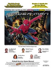 Manuale flipper spiderman - manuale,