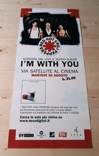 Poster musicale concerto originale RED HOT CHILI PEPPERS 12x27"