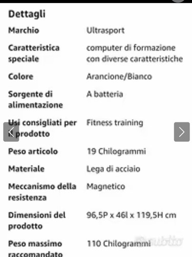 Cyclette come nuova - cyclette,