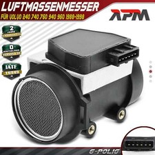 1x Misuratore massa aria 6 poli per Volvo 240 740 760 940 960 1988-1998 0280212016
