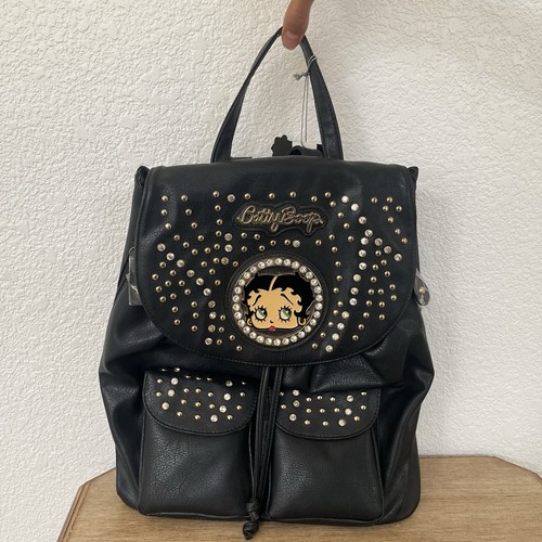 Mini zaino betty boop - mini, borchie