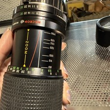 Obiettivo zoom Tamron 80-200.