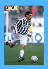 (N17) FORZA JUVE 1995-96 -Cartolina-Postcard- CIRO FERRARA