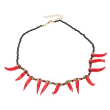  Collana di peperoncino alla