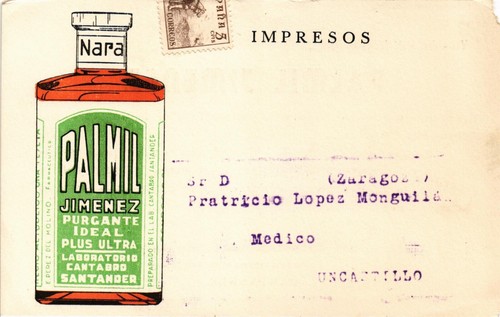 Spagna vecchia cartolina