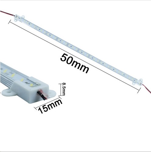 Barra led con profilo in - cm,