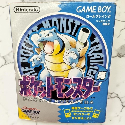 Nintendo game boy pokemon blu - pokemon,