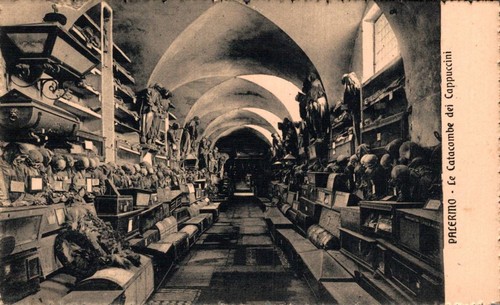 Palermo catacombe dei - catacombe,
