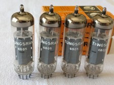 Quartetto Selezionato Valvole:  6BQ5 / EL84 "TUNGSRAM"