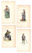 Stampe antiche CALABRIA ABITI