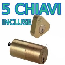 Cilindro doppio con 5 chiavi