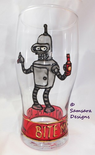 Bender futurama pinta - bender,