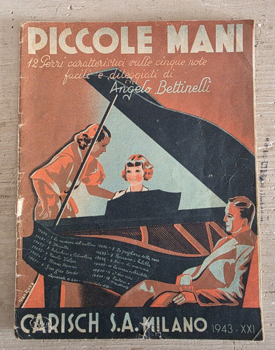 Spartito musicale piccole mani - musicale,