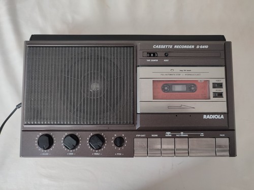 Radiola cassette recorder - recorder, d