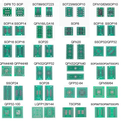 Adattatore smd dip - a, —