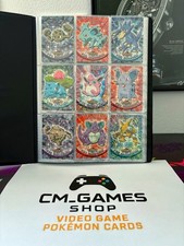 LOTTO POKEMON TOPPS SERIE 1 CARTE 1999 ITA