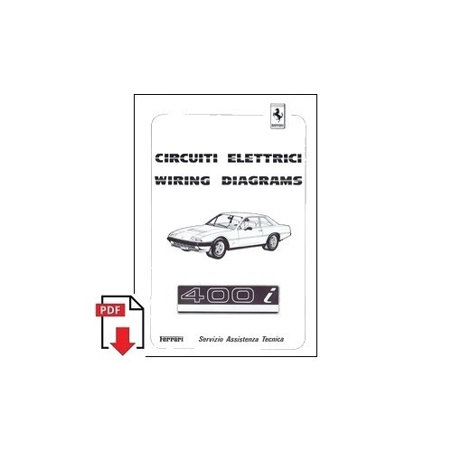 1983 ferrari 400i wiring - ferrari,