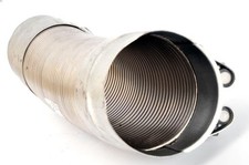 Corrugated hose, exhaust