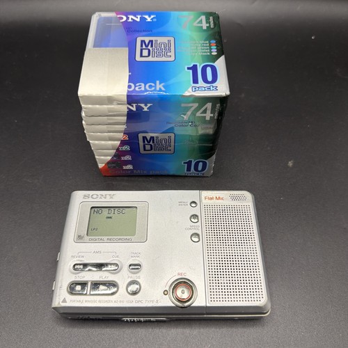 Sony minidisc recorder - sony,