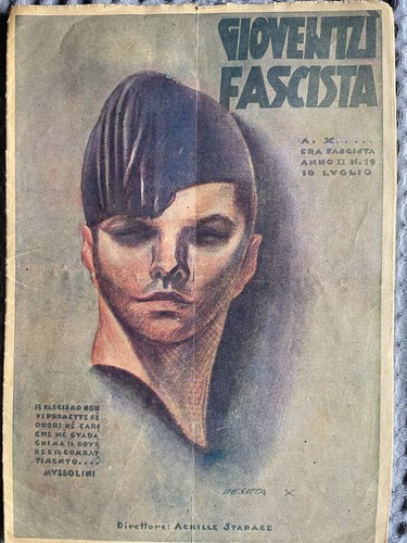 Gioventu fascista 2 riviste - gioventu',