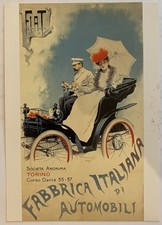 Cartolina FIAT FABBRICA ITALIANA DI AUTOMOBILI