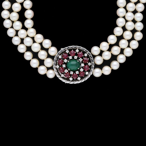 Collier diamanti - ct.,