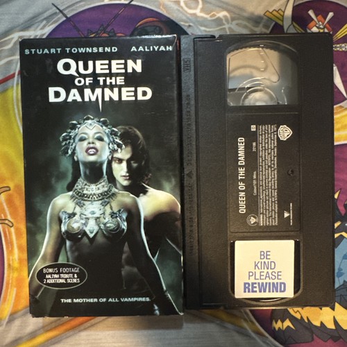 The queen damned vhs - damned, (vhs