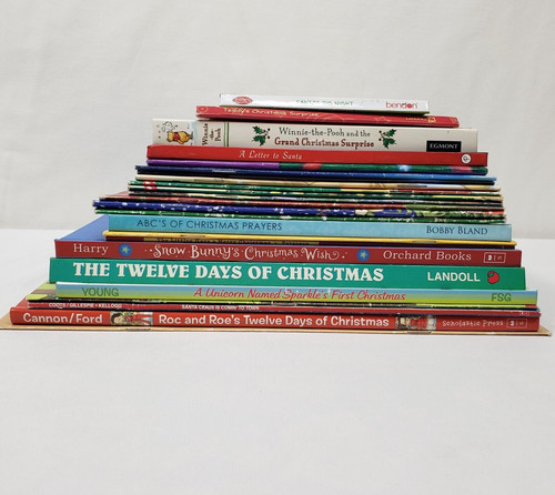 Kids christmas books lot - lot, 25