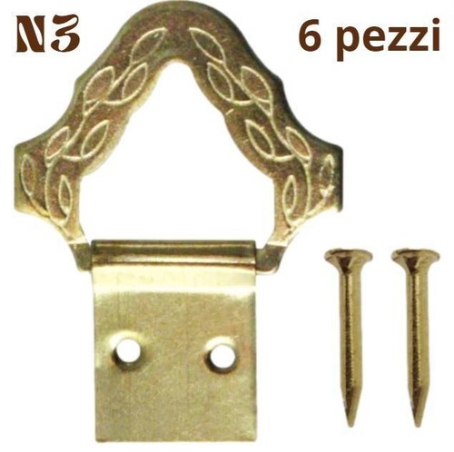 Attaccaglie barocco per quadri
