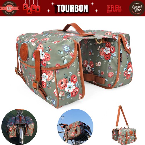 Borsa bicicletta tela tourbon - bicicletta,