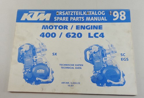 Catalogo ricambi motore ktm - motore,