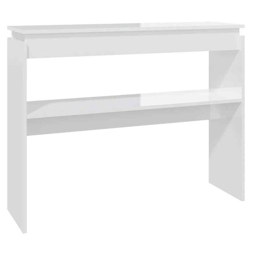 Tavolino consolle bianco - consolle,