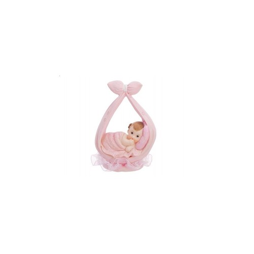 Cake topper fagottino - topper, rosa