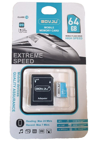 Memory card micro 64gb - micro, sd