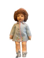 Bambola vintage feltro - vintage,