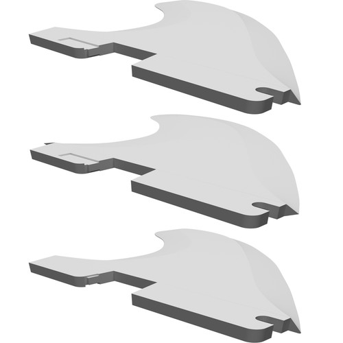 Set pinne surf per - ii, fcs