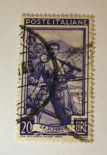 FRANCOBOLLO - LA SCIABICA