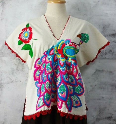 Crop top ricamato mano - top,