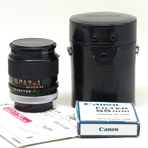 Canon f 2 - fd, 35mm