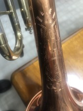 Vintage 1965 CG CONN ottone