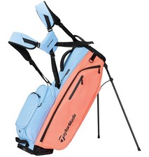 Borsa da golf TaylorMade FlexTech Crossover corallo blu chiaro supporto